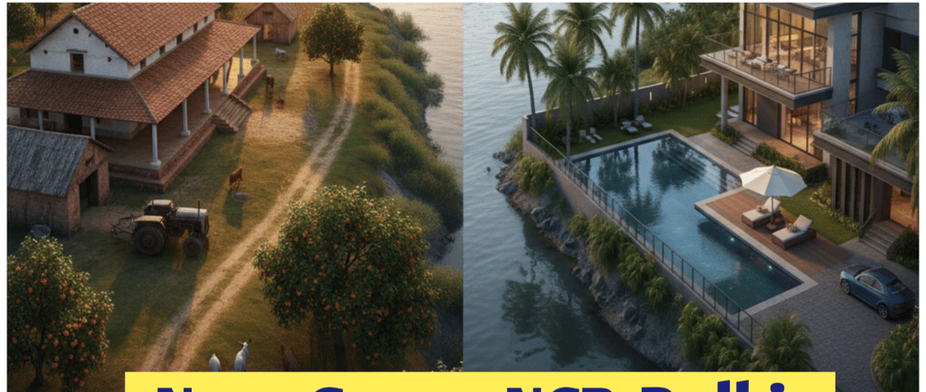 "Farmhouse vs Villa investment" near Ganga river Uttar Prad