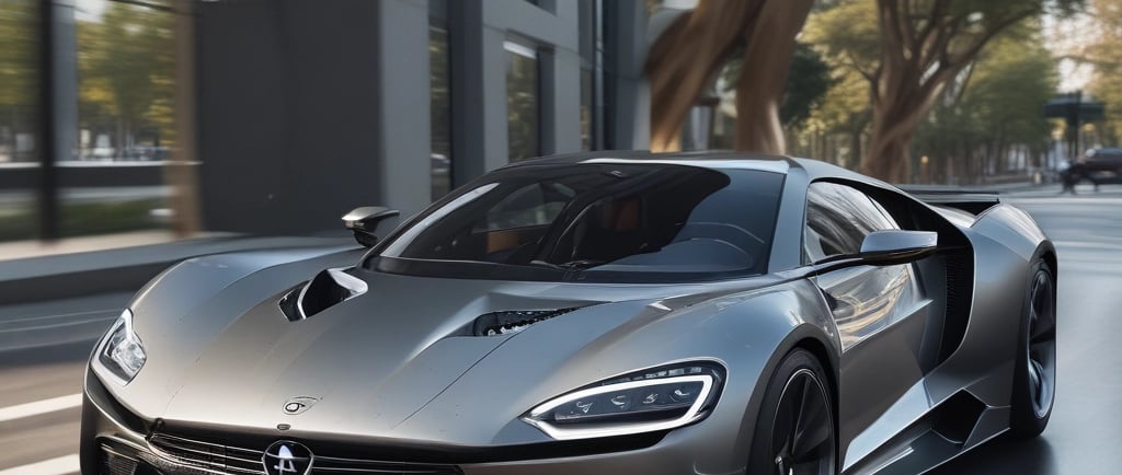 a close up of a car with a sticker on it