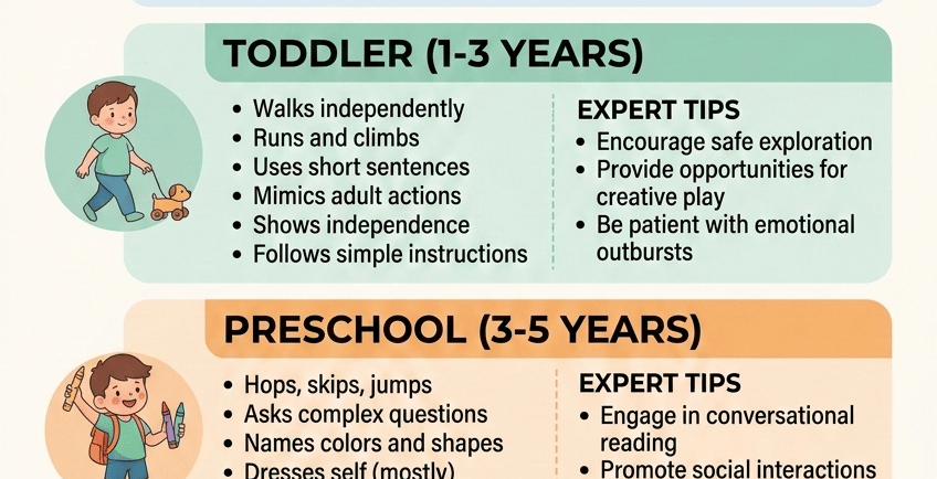Expert insights on supporting healthy growth from infancy through adolescence.