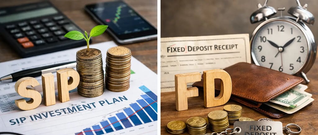 SIP vs Fixed Deposit: Which Is Better?