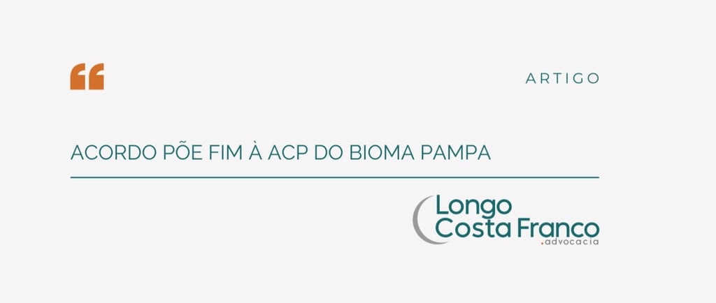 acordo põe fim à acp do bioma pampa