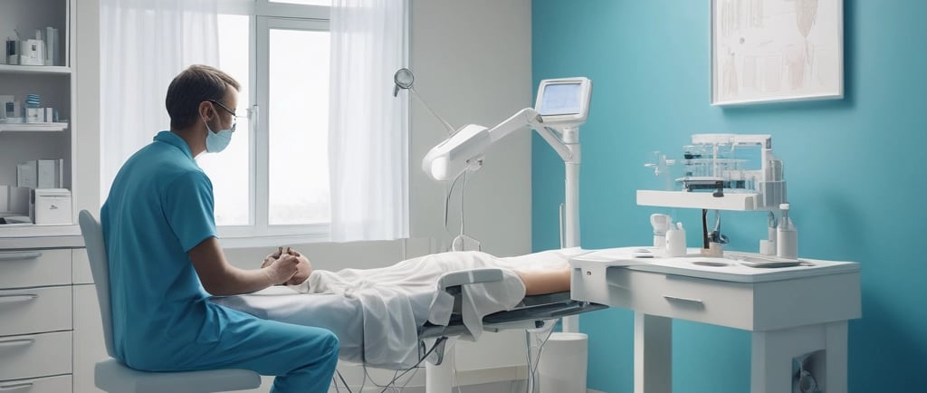 photo of white staircase