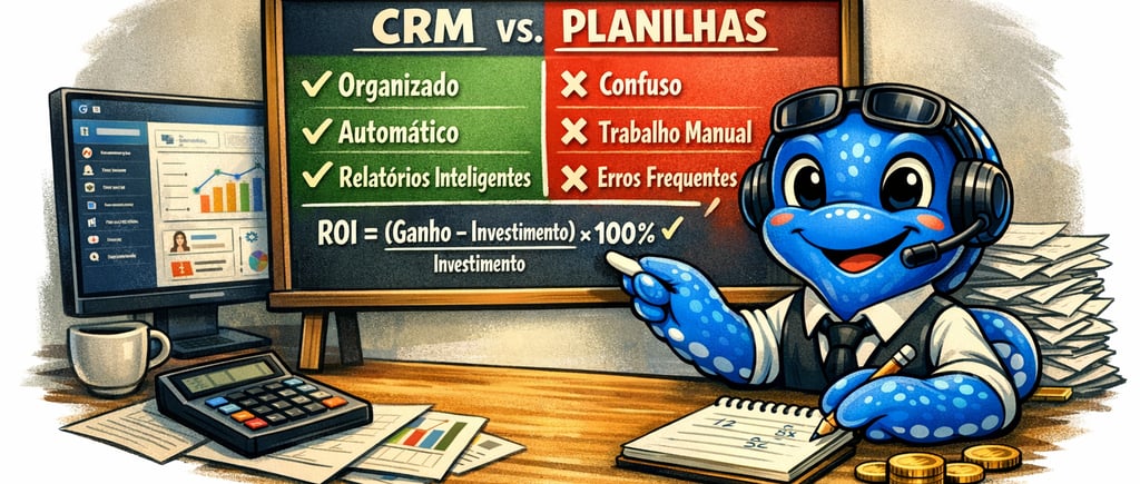 CRM vs planilhas 