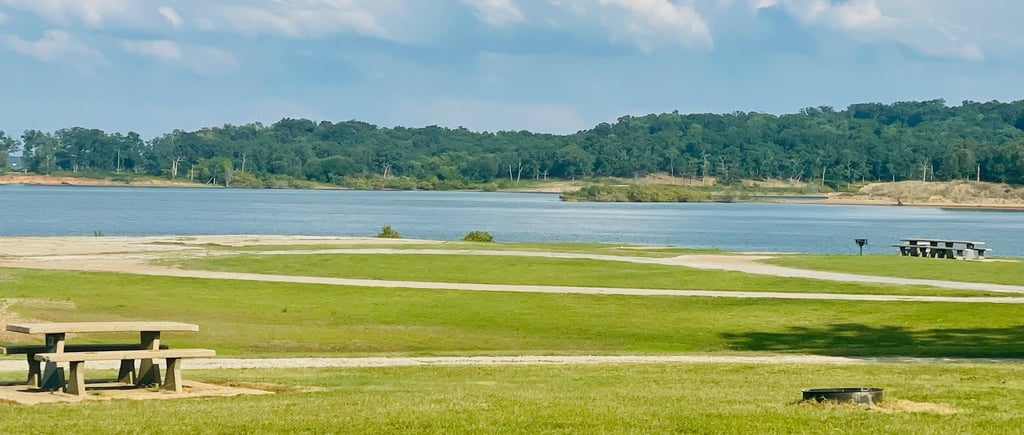 Texoma State Park beach on Lake Texoma