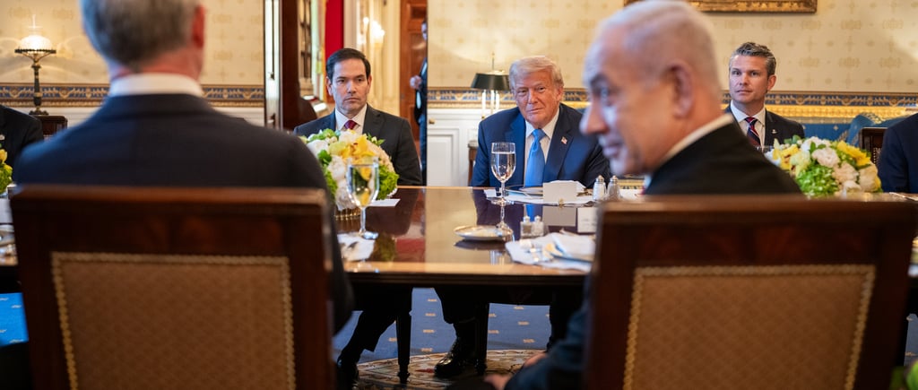 Trump Admin meeting with Netanyahu