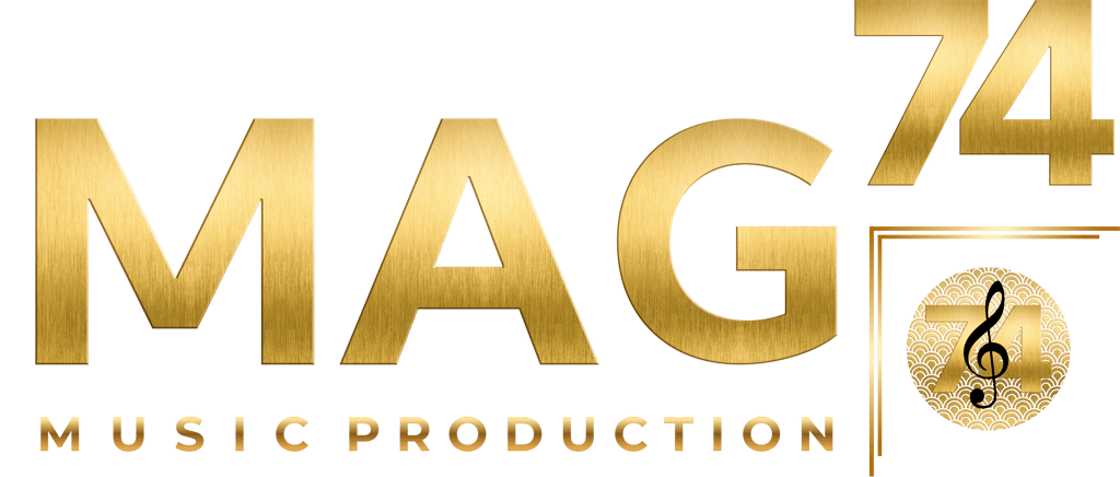 MAG74 Music Logo - Professionelle Musikproduktion & Afro-House Fusion