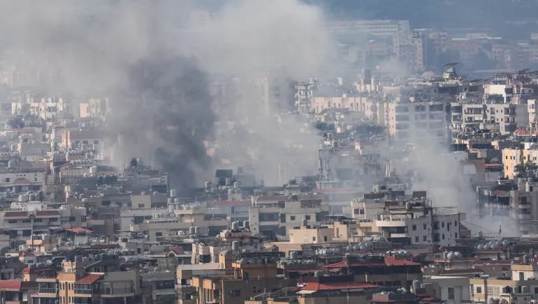 photo of war in Lebenon