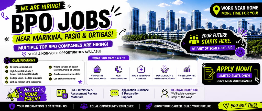 Alorica Hiring Concentrix Hiring Ibex Hiring Transcom Pasig Hiring Pasig Hiring