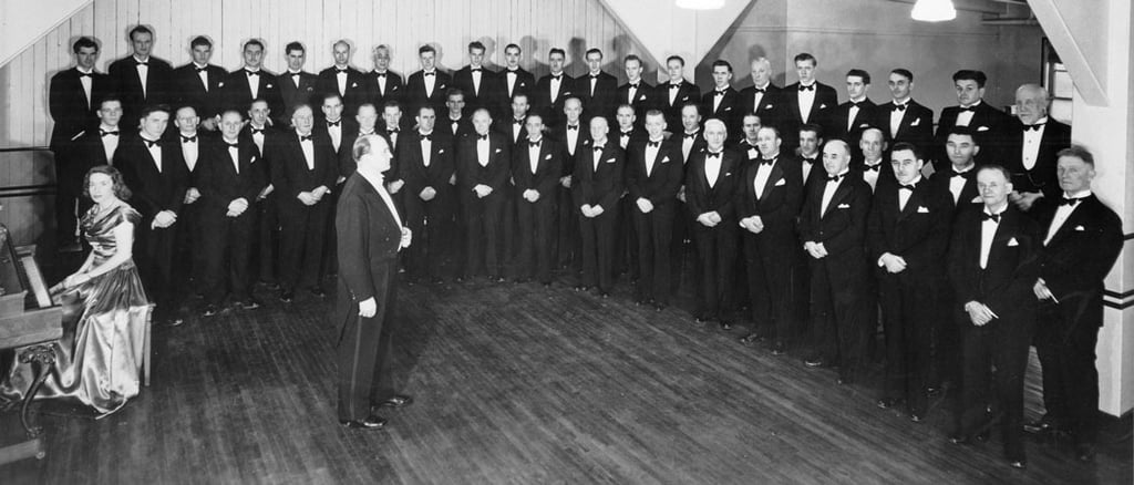 Cockshutt Male Choir 1950
