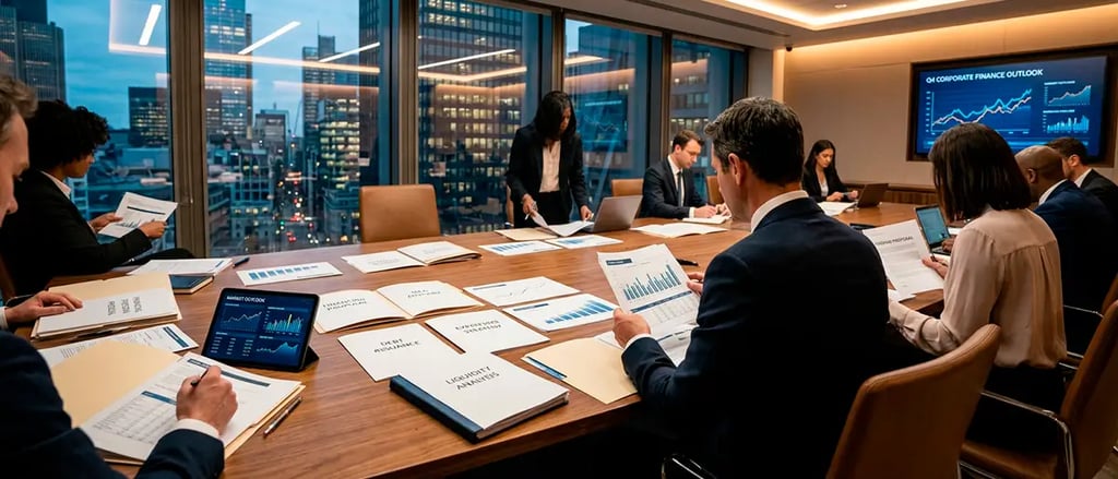 Banca de inversión impulsa liquidez corporativa y financiación empresarial global
