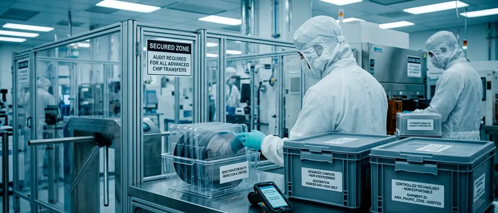 Restricciones de chips de IA tensionan tecnología, regulación y cadenas digitales