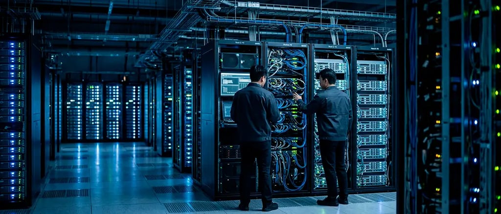 IA china avanza en centros de datos y presiona liderazgo tecnológico global