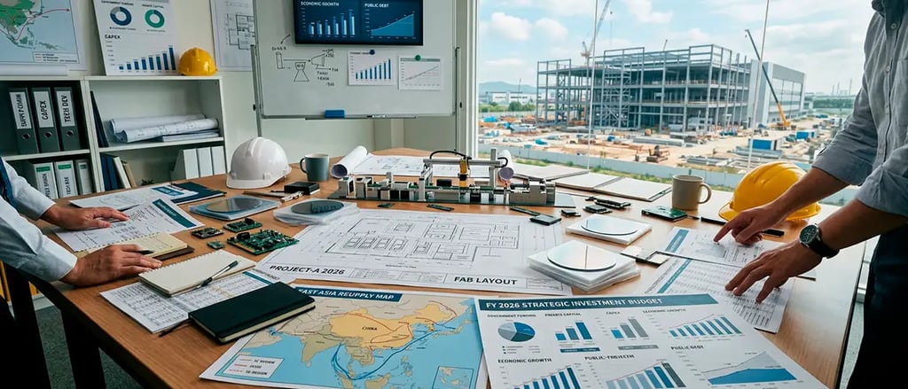 Japón orienta inversión industrial a semiconductores y seguridad económica estratégica
