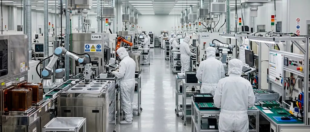 Manufactura tecnológica asiática impulsa crecimiento industrial y empresarial