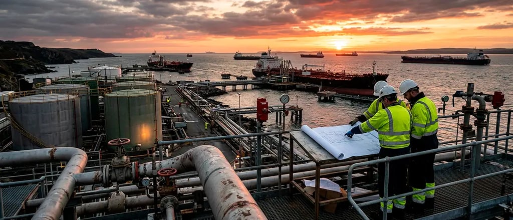 Petróleo y energía bajo presión por riesgos de suministro global
