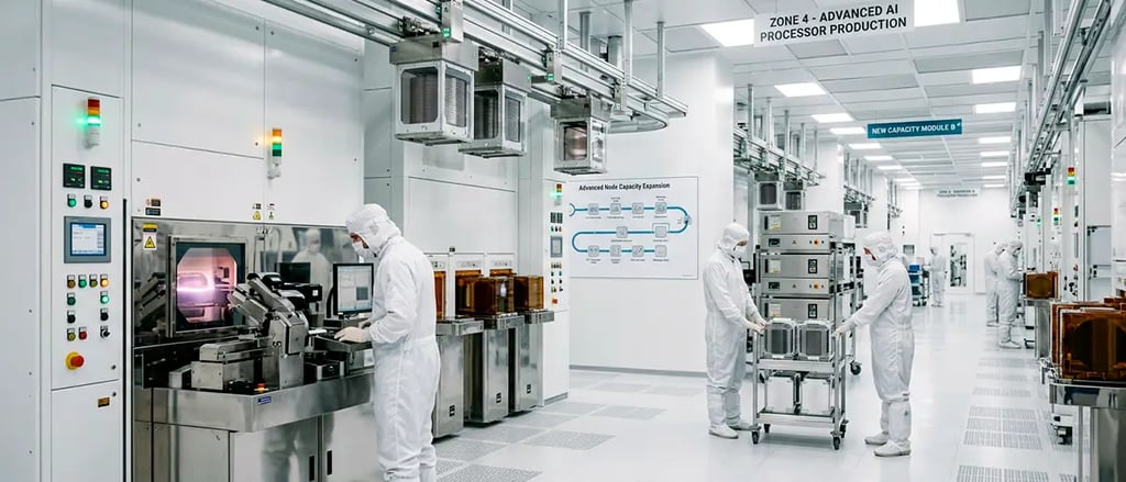 Planta europea de chips para IA con inversión industrial y capacidad avanzada