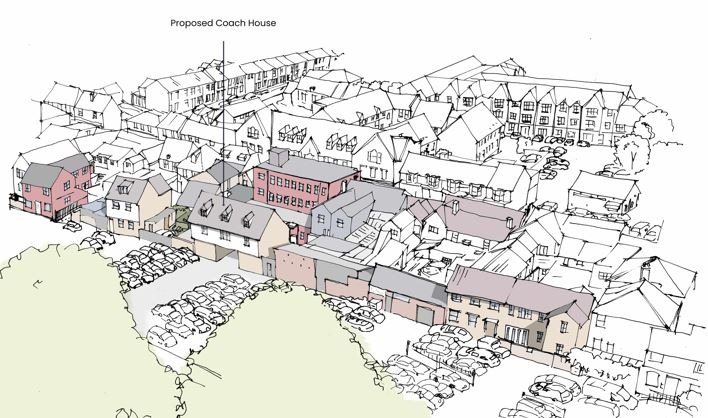 coach house approved by chelmsford city council in moulsham