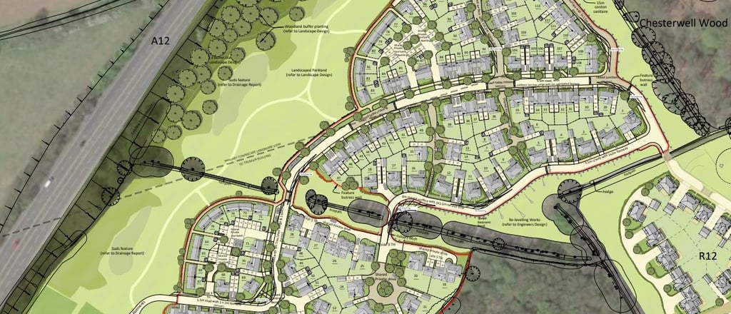 urban extension to colchester reserved matters approval