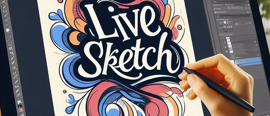CorelDraw Live Sketch Tool