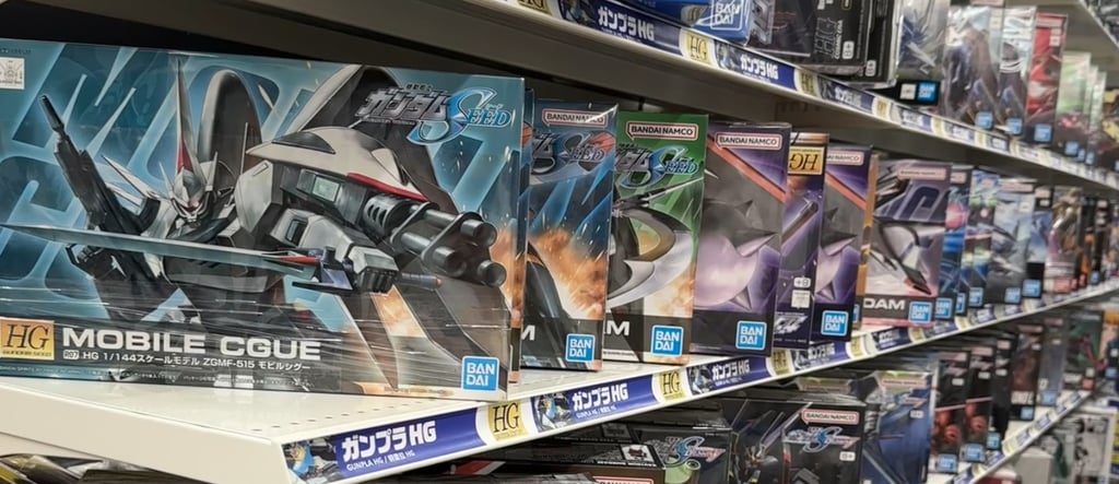 Gundam kits