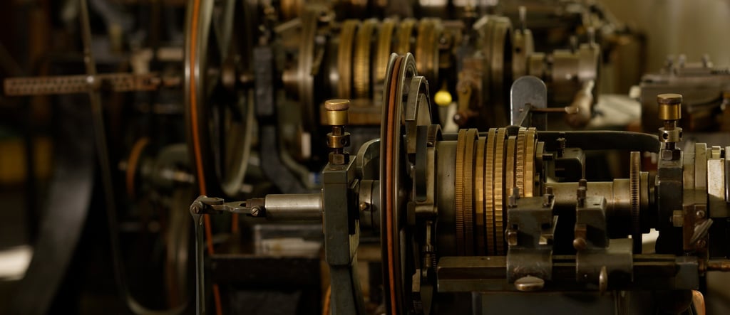 Engine Turning Machine