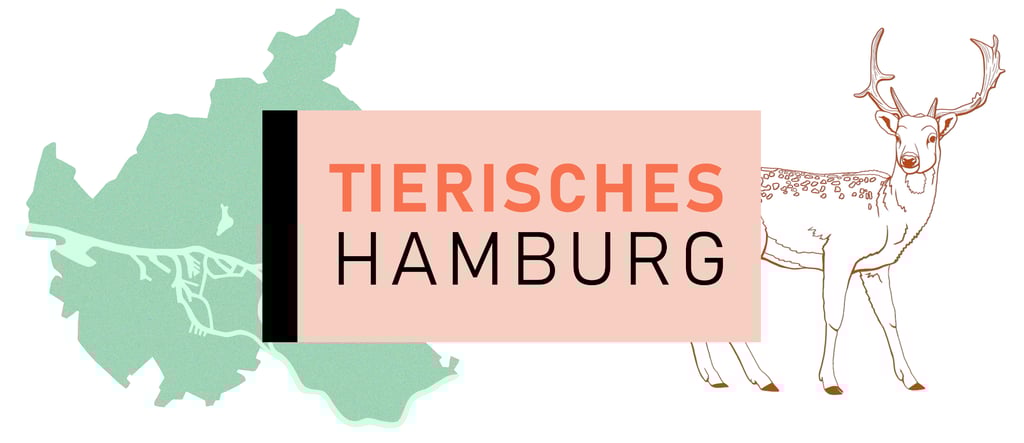 Map of Hamburg's wildlife destinations