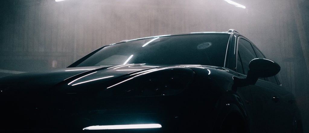 sports car suv windshield repaired