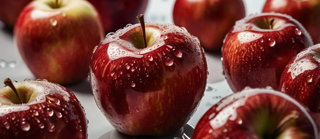 Pommes rouges, fibres alimentaires, recherchesante.com