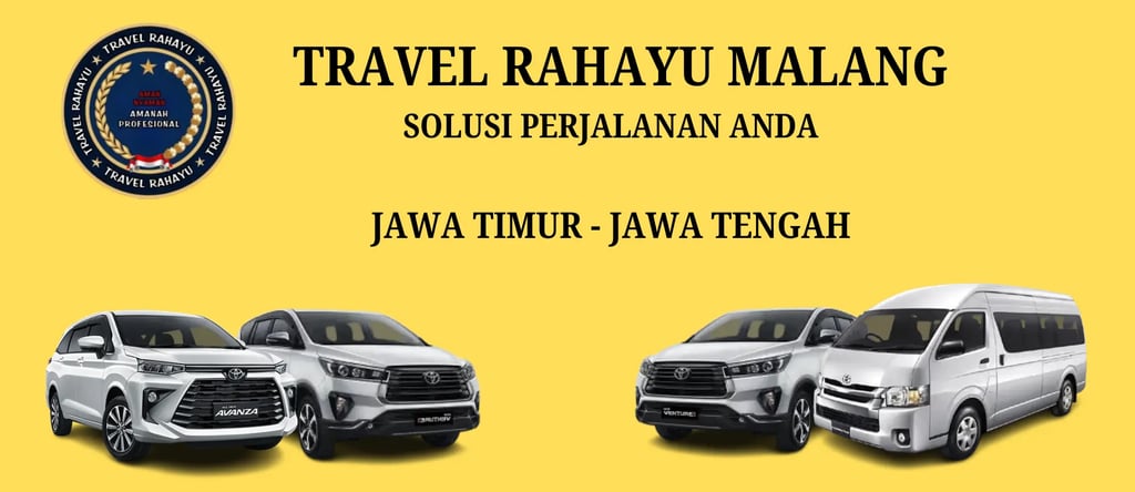 Travel Rahayu Malang solusi transportasi di Jawa Timur & Jawa Tengah terpercaya, pakai armada modern