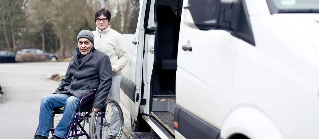furgoneta adaptada para silla de ruedas