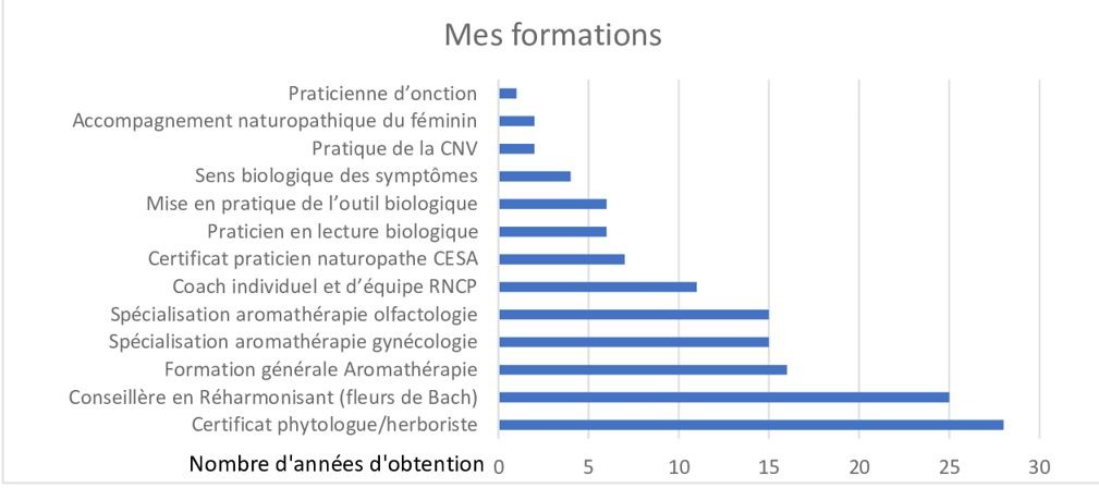 mes formations