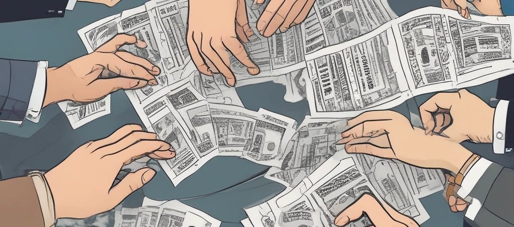 black blue and yellow textile