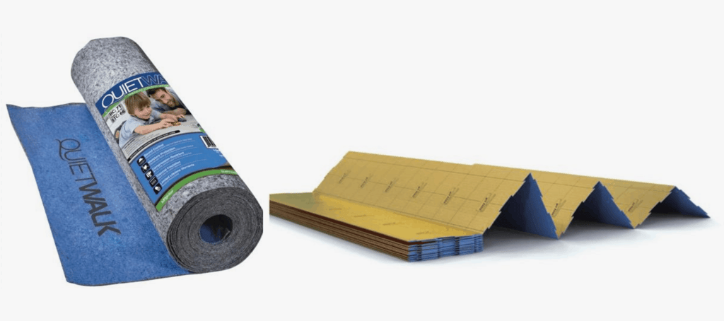 QuetWalk Underlayment vs foam type underlayment that can be bought at box store
