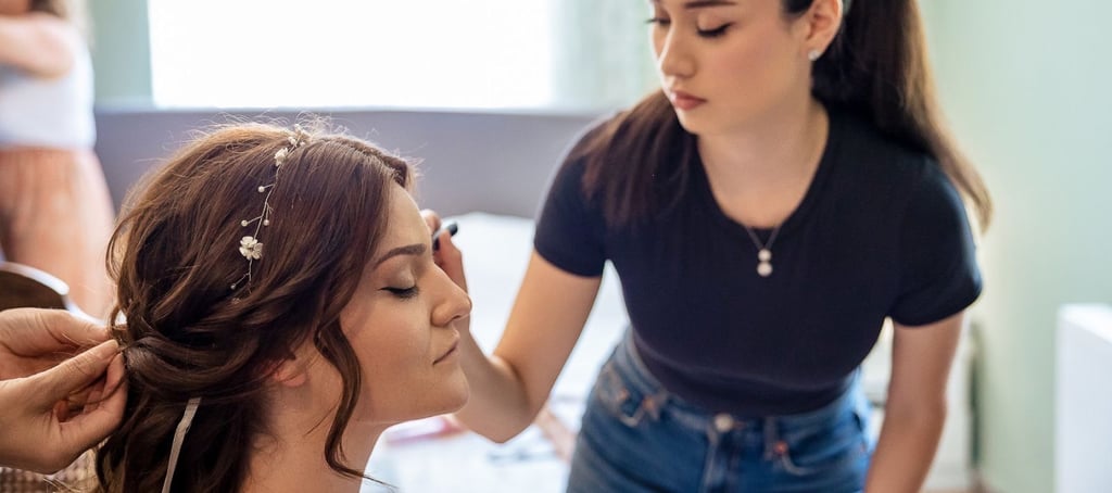 Luxury bridal makeup for Toronto weddings, featuring soft glam, radiant skin and editorial-style