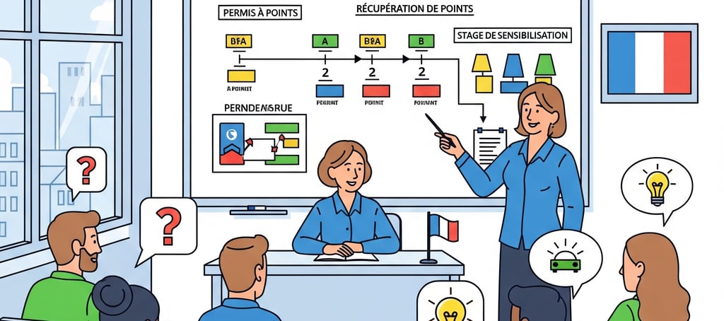 stage de récupération de points