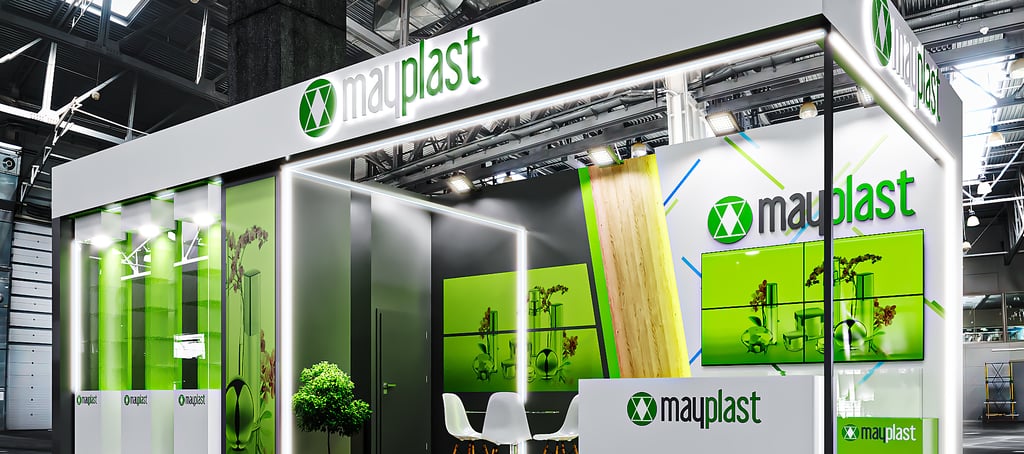 Custom exhibition stand design by World Expo Pro