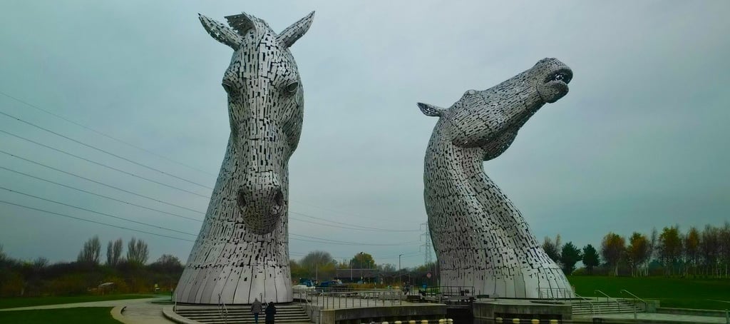 The Kelpies at Helix park