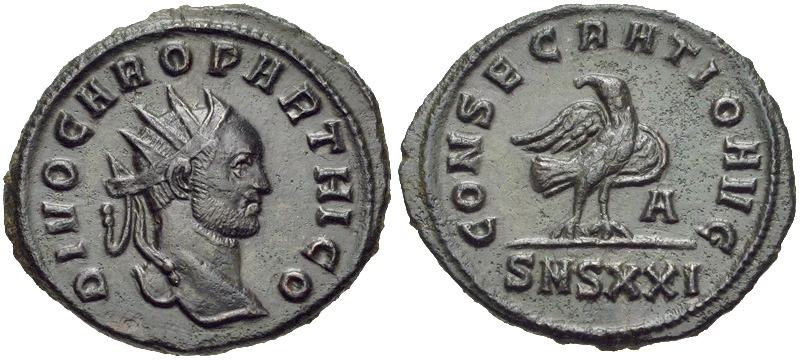 antoniniano postumo de Caro