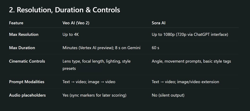 Text to Video: Veo AI vs Sora AI