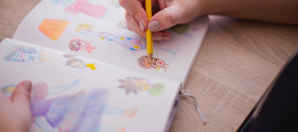 Ilustración personalizada que muestra el estilo artístico de Blanck&White Design Studio.