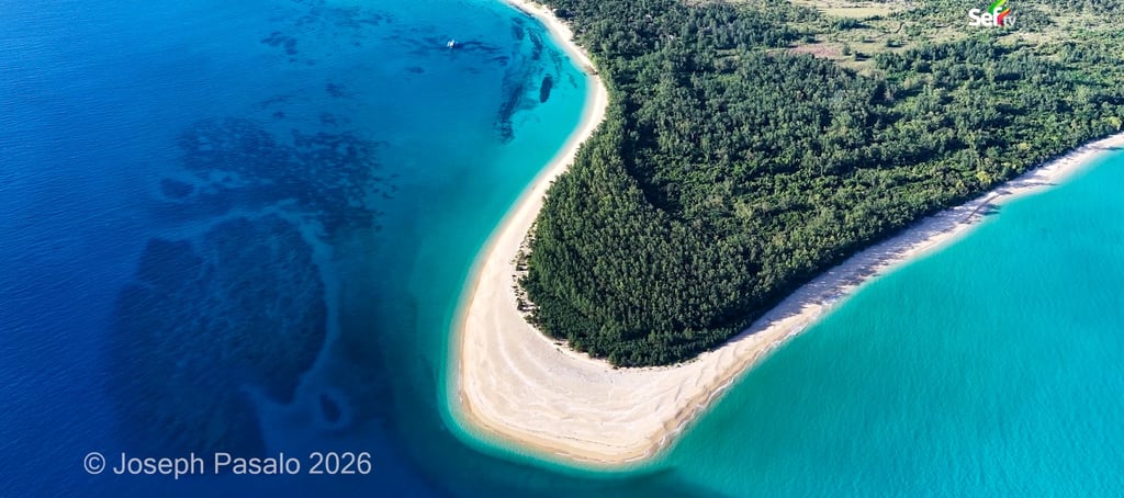Salibungot Beach in Jomalig Island