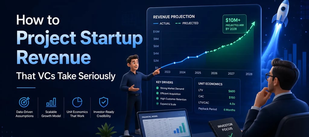 How to Project Startup Revenue That VCs Take Seriously