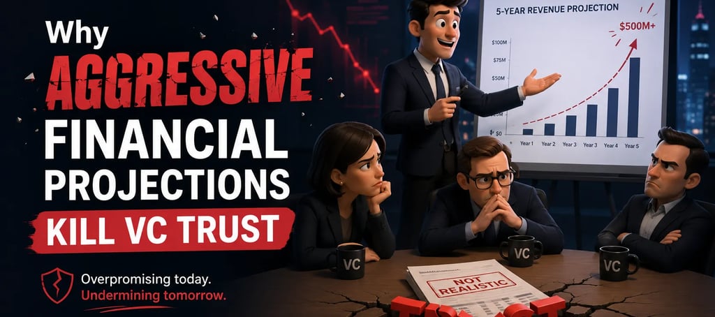 Why Aggressive Financial Projections Kill VC Trust