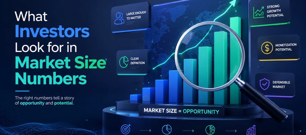 What Investors Look for in Market Size Numbers
