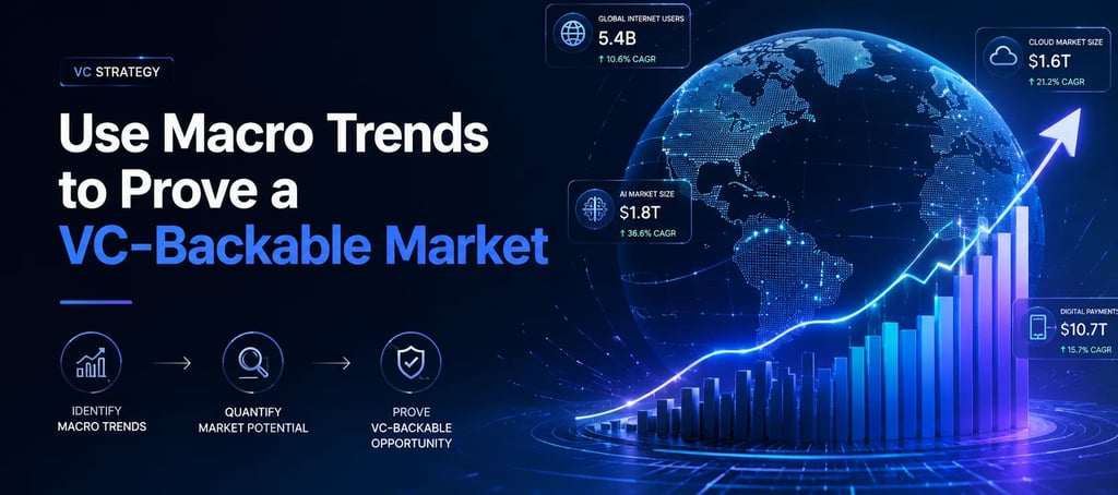 Use Macro Trends to Prove a VC-Backable Market
