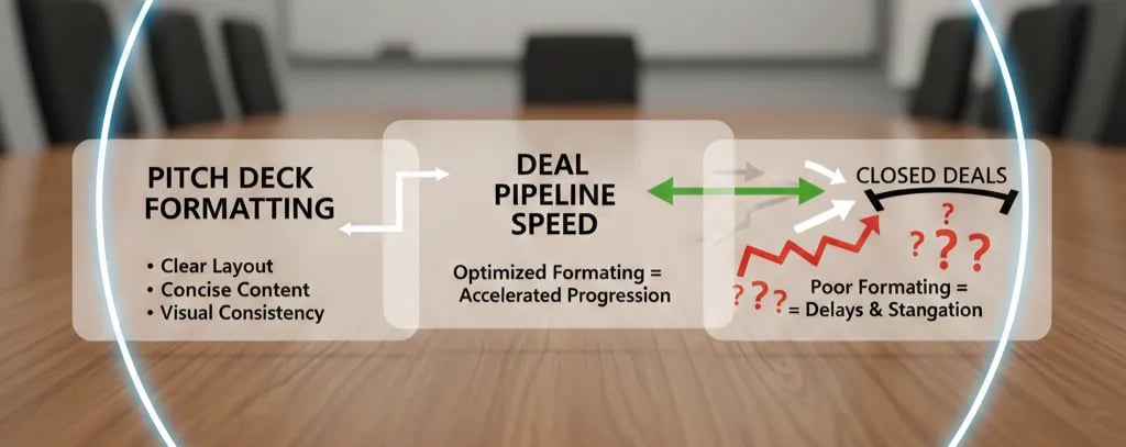 How Pitch Deck Formatting Directly Impacts Deal Pipeline Speed