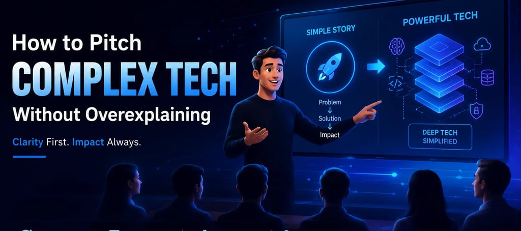 How to Pitch Complex Tech Without Overexplaining