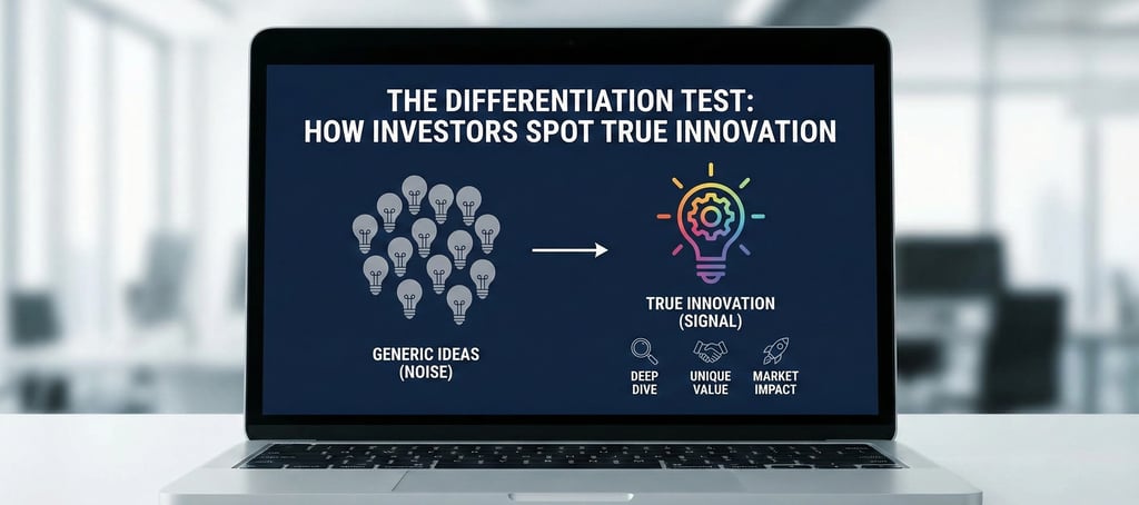The Differentiation Test How Investors Spot True Innovation