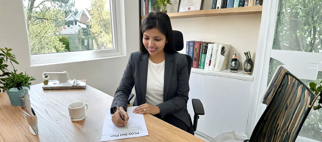 Dietician Ankita Gupta Sehgal - Best Dietitian in Delhi NCR for PCOS Diet