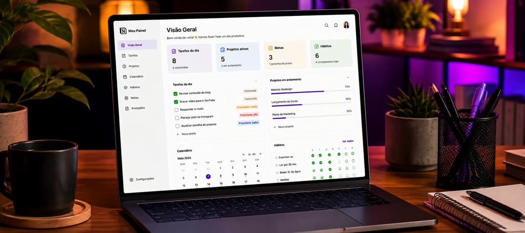 Como criar templates do Notion que vendem — critérios e estratégias
